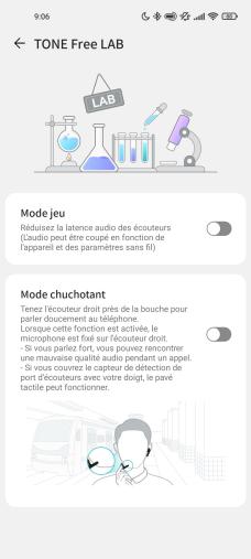 L'app LG Tone Free intègre des fonctions avancées.