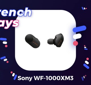 Les Sony WF-1000XM3 n’ont jamais été aussi abordables que pendant les French Days