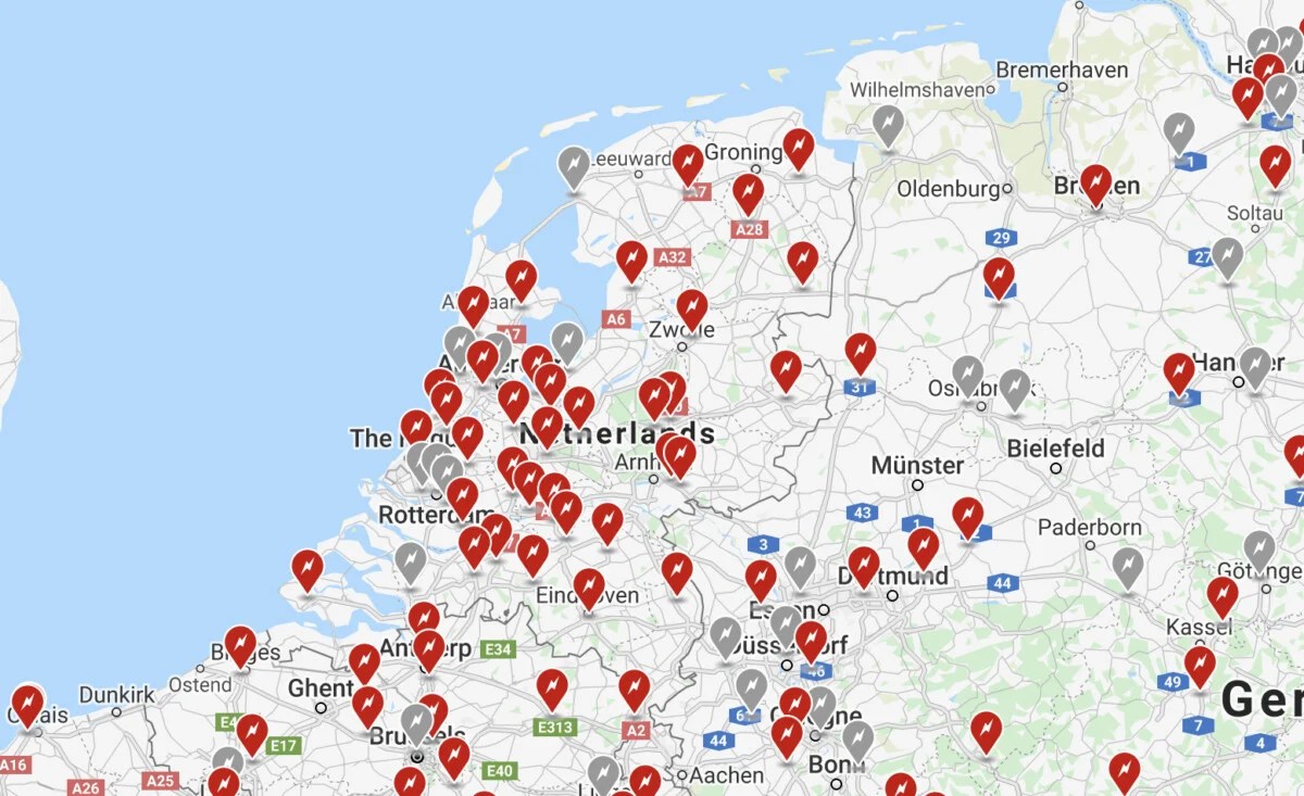 Superchargeurs Pays-Bas
