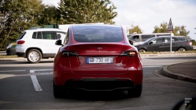 Tesla Model Y // Source : Frandroid