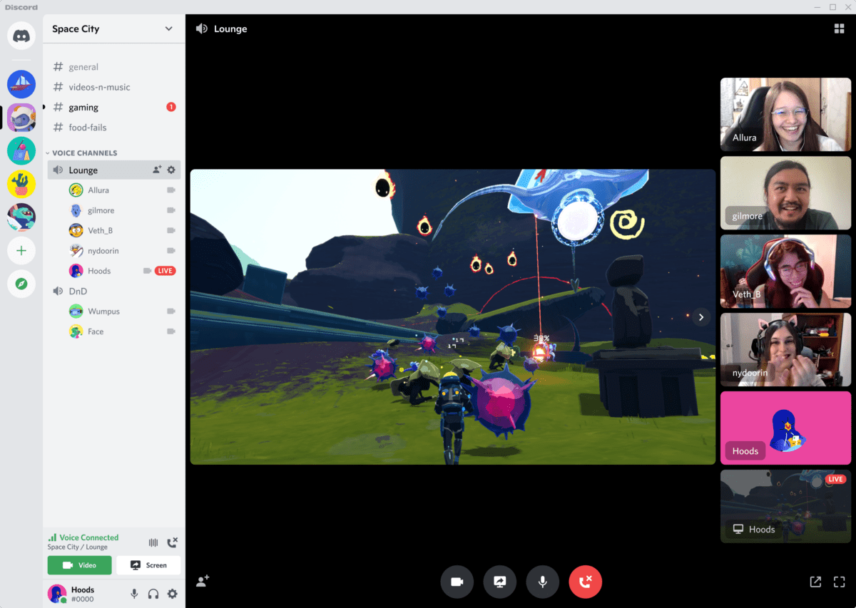 Video Call Focused Light