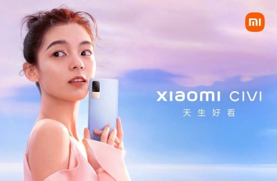 Xiaomi a présenté cette semaine en Chine son Xiaomi Civi, un nouveau smartphone milieu de gamme doté d'un bel écran OLED et d'un SoC Snapdragon 778G // Source : Xiaomi