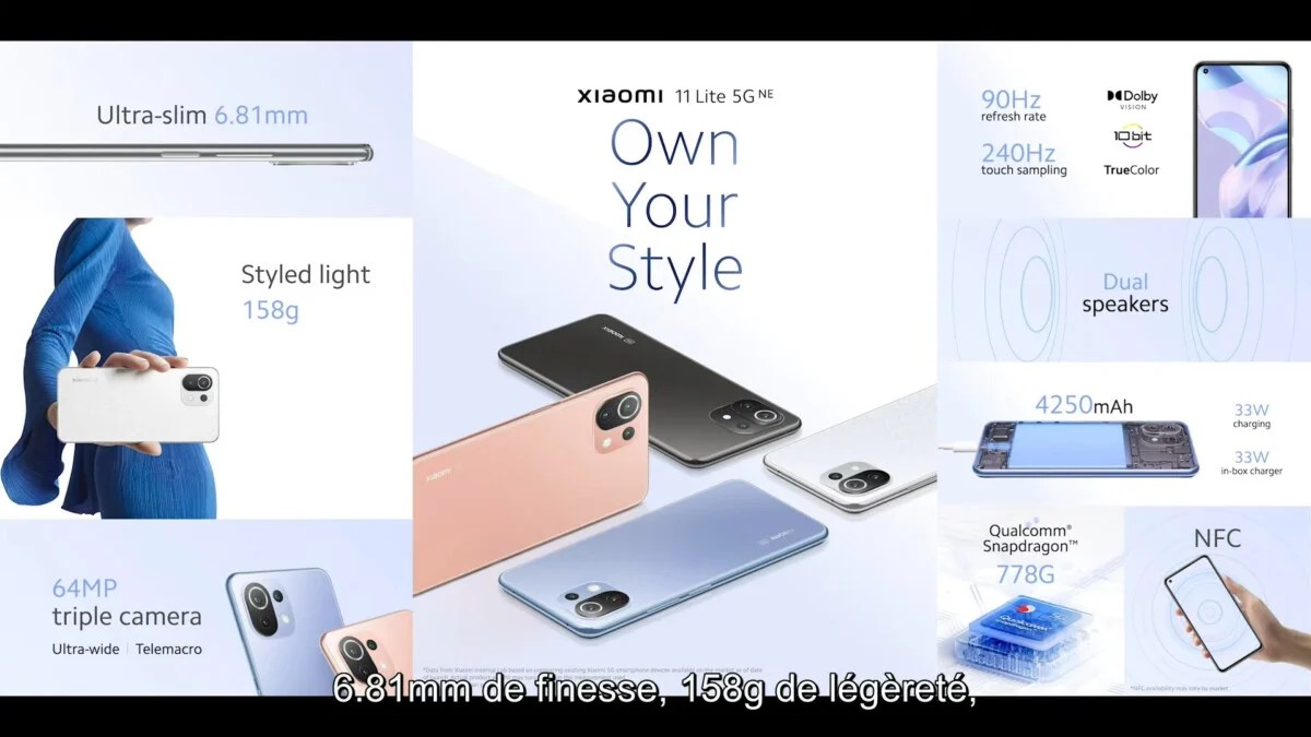 Xiaomi Lancement de produits Septembre 2021 1-18-47 screenshot