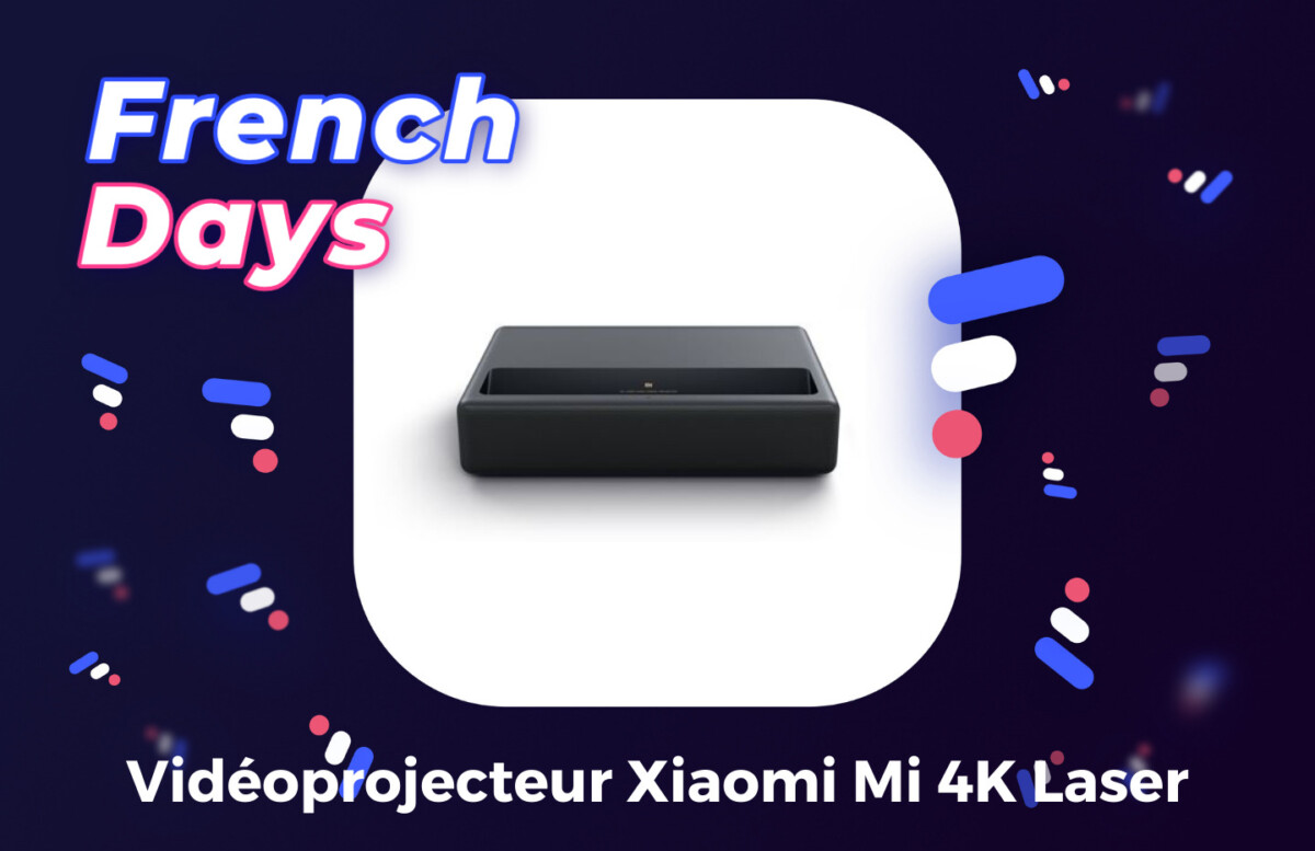 Xiaomi Mi 4K Laser french days 2021 septembre