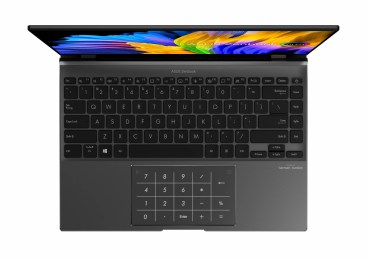 Zenbook 14X OLED_UM5401_Product photo_3K_8K_Jade Black_12_NumberPad