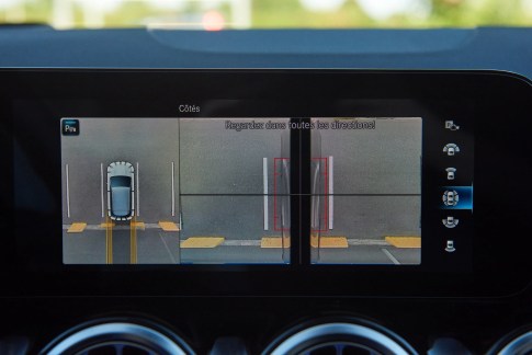 Interface du Mercedes EQA // Source : Florent-Sinan Brunel pour Frandroid