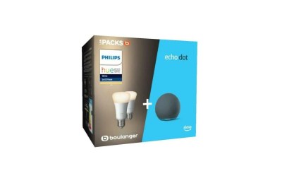 Amazon Echo Dot 4 + Philips Hue x2