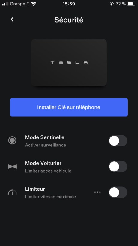 application tesla