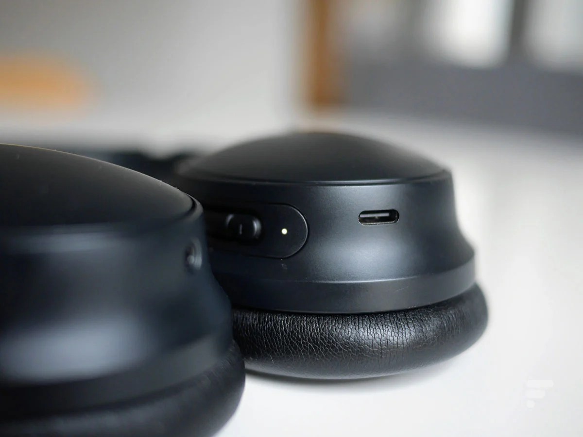 La prise USB-C du Bose QC45