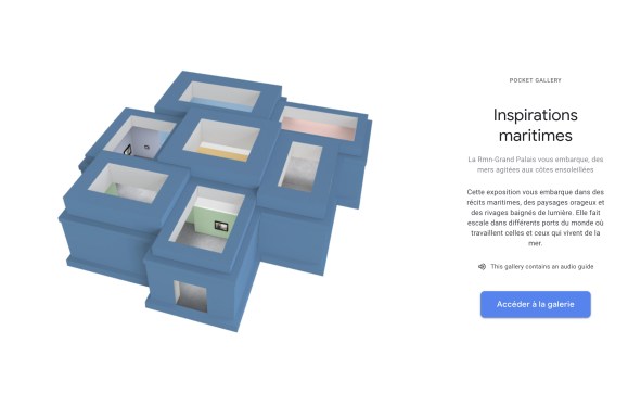 Google lance sa toute première exposition interactive et immersive sur le web // Source : Google Arts & Culture