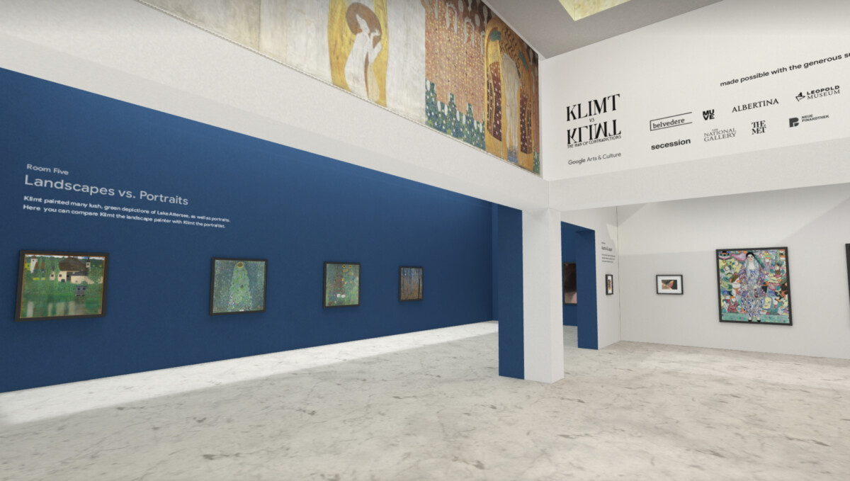 L'exposition virtuelle Klimt vs Klimt peut désormais être suivie sur le web
