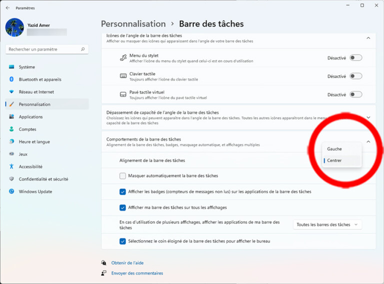 Windows 11 Comment Remettre Le Menu Démarrer à Gauche