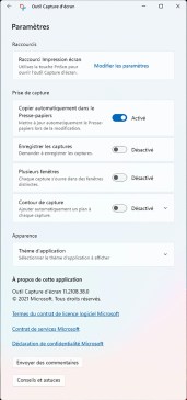 Comment réaliser une capture d'écran sur Windows 11 avec Outil Capture d'écran 007