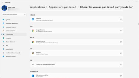 Comment régler le navigateur par défaut dans Windows 11  10