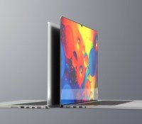 Concept de MacBook avec une encoche
