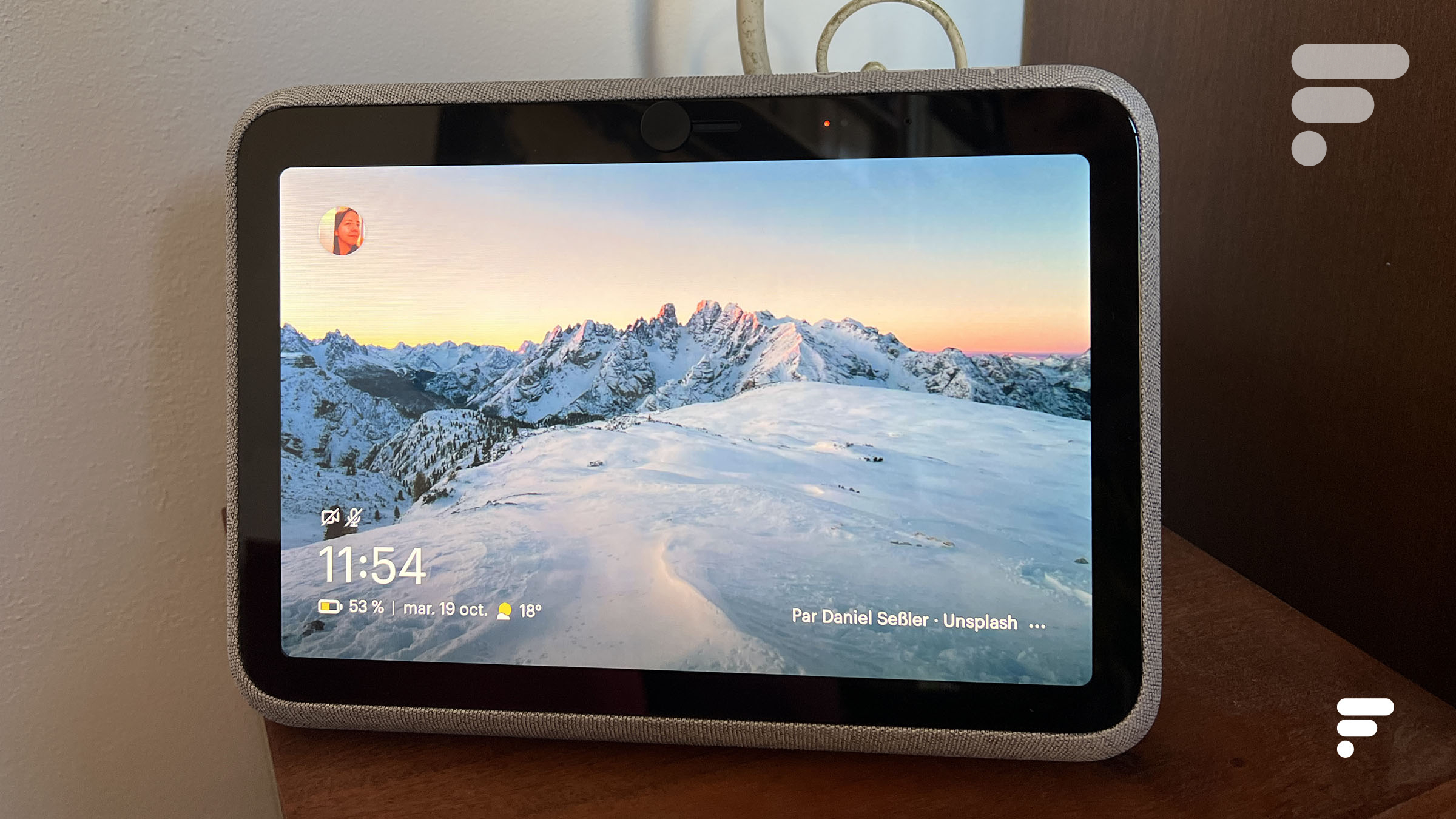 Le Facebook Portal Go fonctionne sur batterie