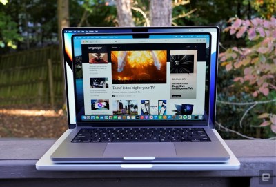 Le MacBook Pro 14 et 16 pouces // Source : Engadget