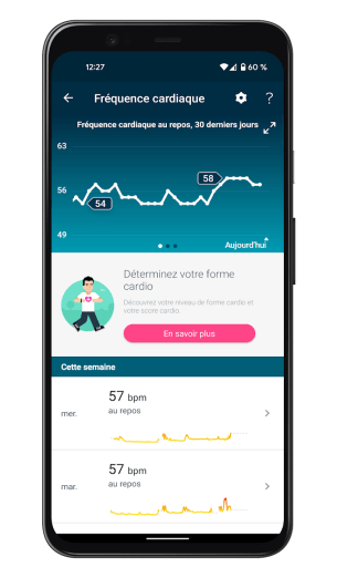 Fitbit Charge 5 - Application - Fréquence cardiaque (1)