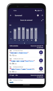 Fitbit Charge 5 - Application - Sommeil (4)