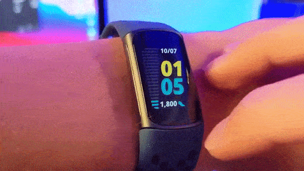 Fitbit Charge 5 -Navigation interface