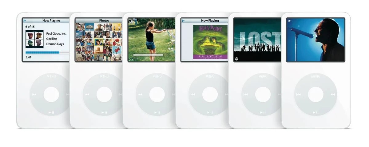 L'iPod video (2005) // Source : Apple