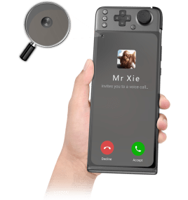 La GPD XP supporte la plupart des apps de messagerie. // Source : GPD