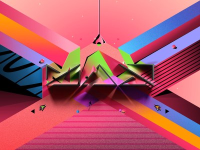Logo de la convention Adobe Max // Source : Adobe et Huston Wilson