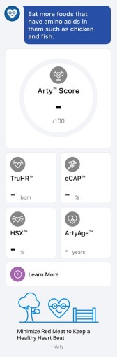 Mobvoi-Arty-Score-Page
