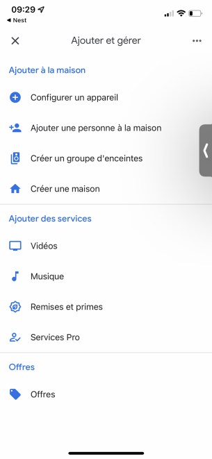 Cliquez sur Configurer un appareil pour lancer le processus d'installation // Source : Frandroid - Yazid Amer