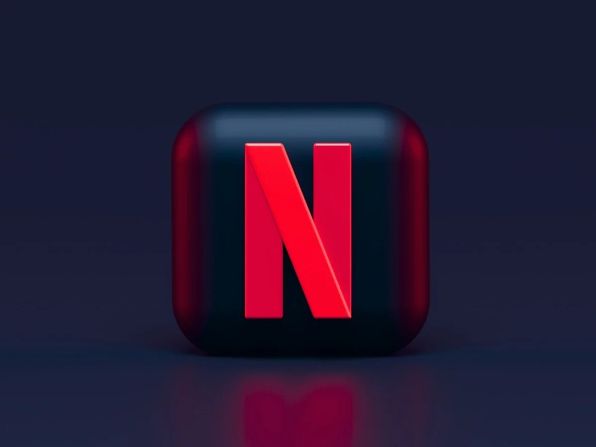 Le N de Netflix sur un cube