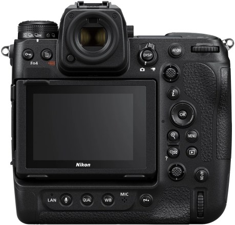 Le Nikon Z9 de dos