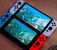 L'écran de la Nintendo Switch OLED a moins de bordures // Source : Anthony Wonner - Frandroid