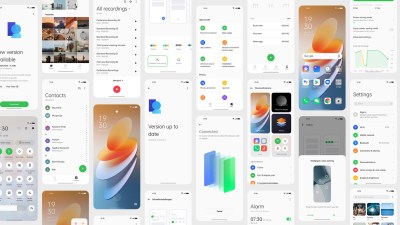 L'interface ColorOS 12 d'Oppo basée sur Android 12 // Source : Oppo