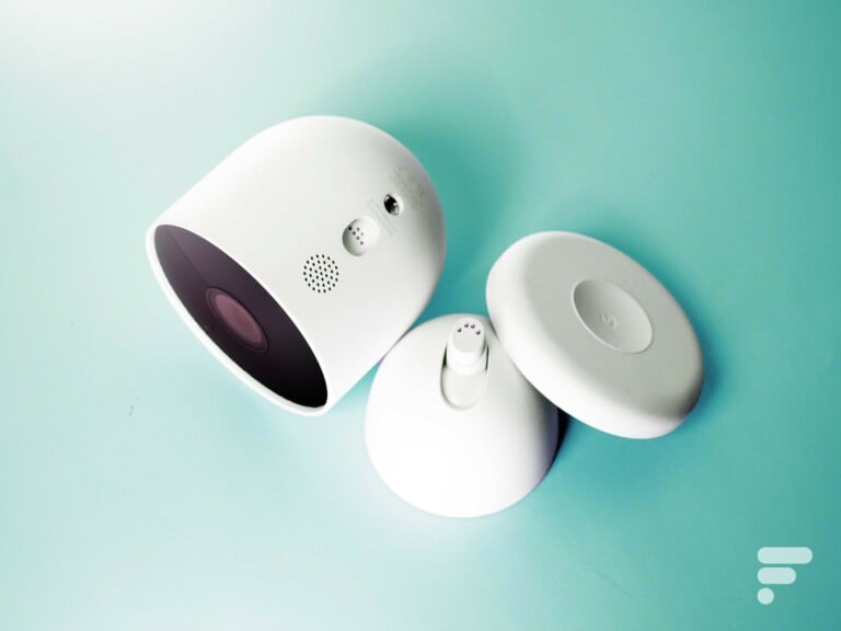 ENCEINTES INTELLIGENTES ET CRANS CONNECT S GOOGLE visual data 7