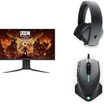 Pack Dell – Alienware Écran Gaming + Souris + Casque