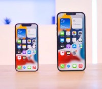 L'iPhone 13 mini et l'iPhone 13 Pro Max, le plus petit et le plus grand smartphone d'Apple // Source : FRANDROID