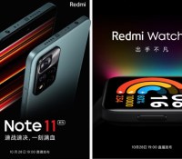 Redmi Note 11 Pro et Redmi Watch 2