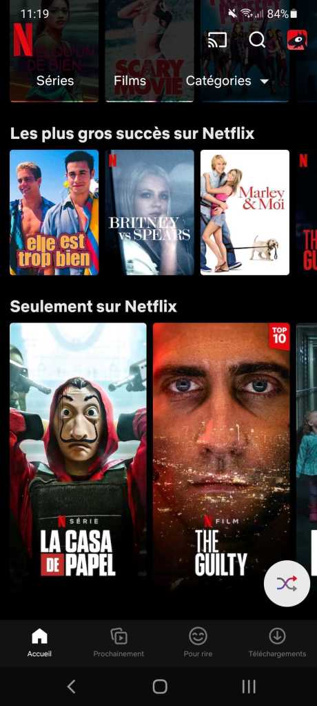 Netflix ne veut pas vous laisser sans contenu à lire // Source : Frandroid