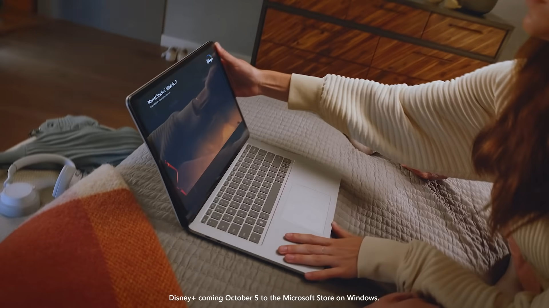 Disney+ sur Surface Laptop Studio