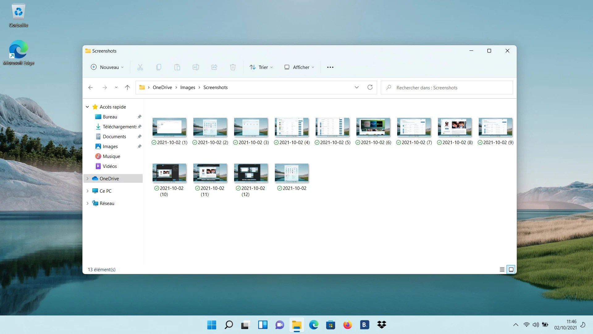 Windows 11 Test explorateur de fichiers (2)