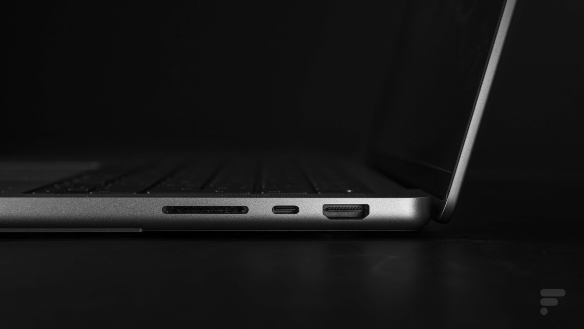 Apple MacBook Pro 14 M1 Pro test ports et clavier (5)