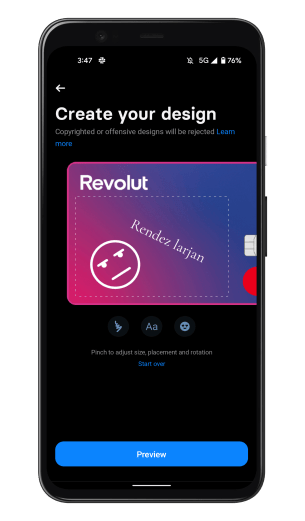 carte revolut perso 1