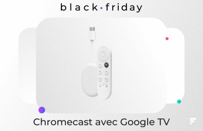 Chromecast avec Google TV black friday 2021