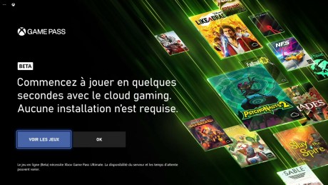 Cloud Gaming Xbox captures d'écran (1)