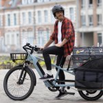 Noté 9/10, ce fleuron des vélos cargos électriques est à prix réduit chez Decathlon