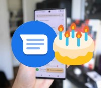Google Messages pourrait vous prévenir si c'est l'anniversaire d'un de vos contacts // Source : Montage Frandroid