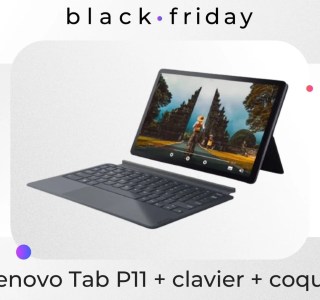 La Lenovo Tab P11 + clavier chute à moins de 300 € pendant le Black Friday