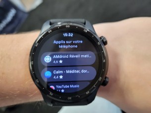 Une option propose d'installer la version Wear OS de vos applis déjà présentes sur votre téléphone.