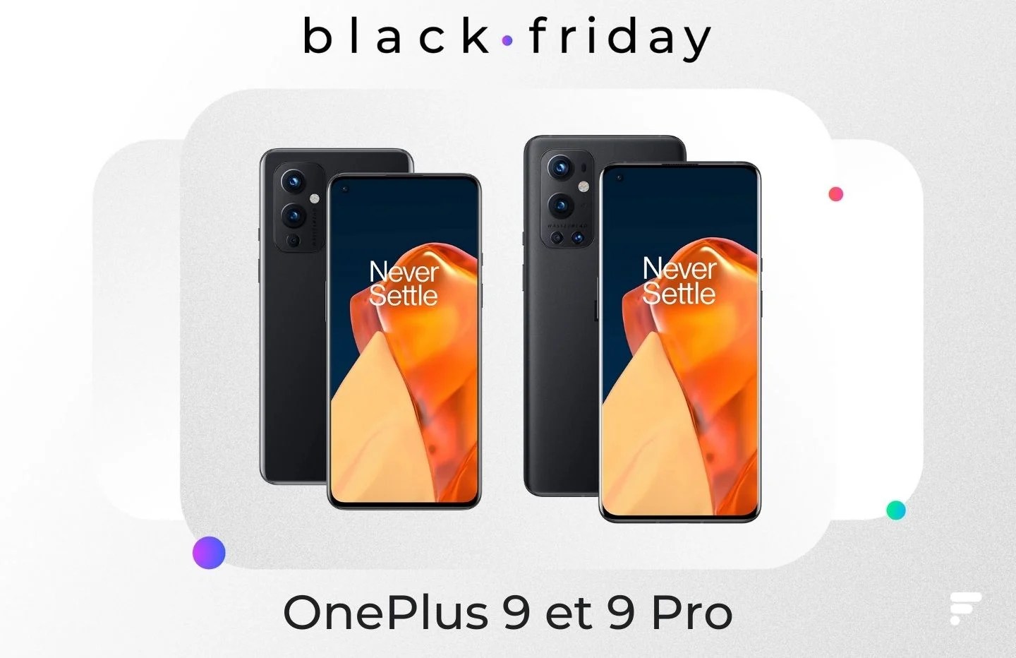 OnePlus 9 et 9 Pro : ces 2 smartphones premium sont bradés pour le Black Friday