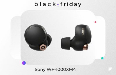Sony WF-1000XM4 Black Friday 2021